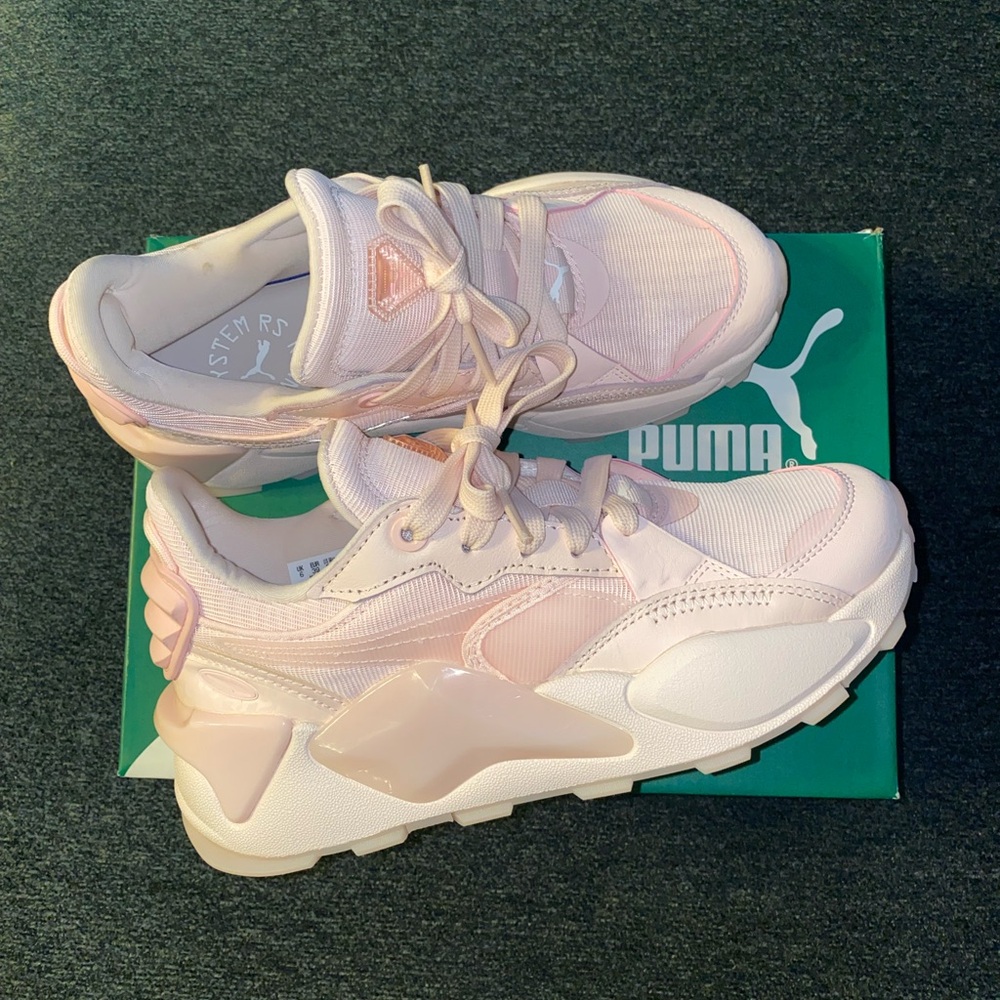 NEW Pink Puma RS-XL Forever Diamonds Sneakers. Cute Comfy Trendy Women Trainers